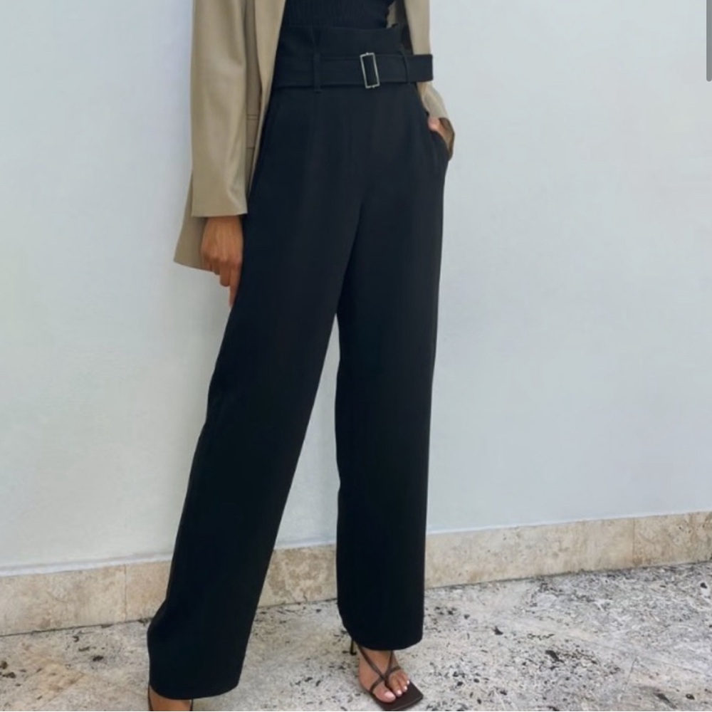 Babaton “Power” High-Waisted Pants View 3